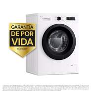 Lavadora LG F4X1009NWK - 9 kg, 1400 rpm, Clase A, Vapor, Antialergia, Tapa Extraible