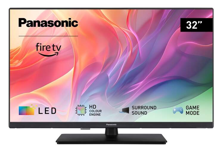 TV Panasonic 32" LED TV-32S55AEZC - Full HD, Fire TV  incorporado, Altavoces 12 W, HDR10