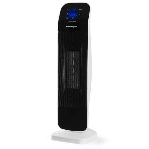 Calefactor Orbegozo GR5029 - 2000 W, dos niveles de potencia, seguridad anti incendio y antivuelco
