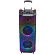 Altavoz Trolley Aiwa KBTUS710 - Karaoke, Luces RGB, RMS 90 W, Salida pico 700 W