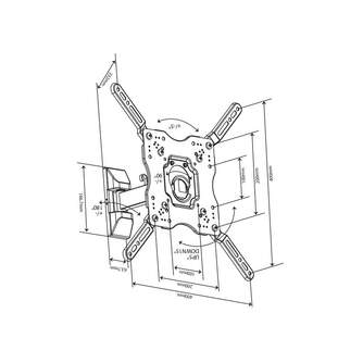 SOPORTE TV VIVANCO BMO 6040 55%%%quot; 37978 DESPLA