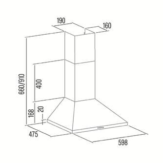 CAMP. CATA VK6000X INOX 480m3h 02061606
