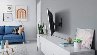 SOPORTE TV VOGEL%%%#39;S 1223 FULL MOTION SMALL WALL 43%%%quot;
