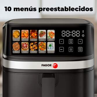 FREIDORA AIRE FAGOR  2200W 8L 2RESIST.