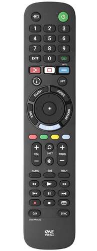 Mando Para TV Sony One For All URC 4912 - Función Aprendizaje, Teclas Acceso rápido
