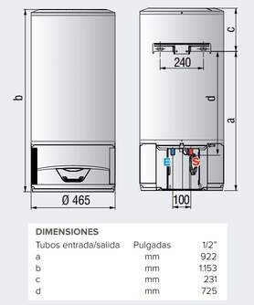 TERMO ARISTON LYDOS HYBRID WIFI 100L CL.A 3629065