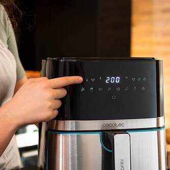 FREIDORA AIRE CECOTEC 5500 PRO 5,5L DIG INOX 3315
