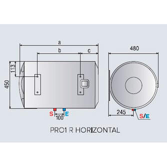 TERMO ARISTON PRO1 R 80 H ES EU 3201929