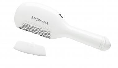 Peine Lendrera Medisan MED41017 - El&eacute;ctrico, Anti-piojos, Blanco