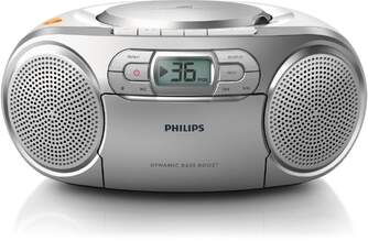 RAD/CAS/CD PHILIPS AZ127/12 SILVER
