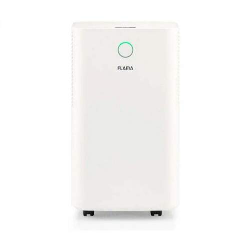 Deshumidificador Flama 1317FL Digital - 10 L/D, Depósito de 2 L, Temporizador, Blanco