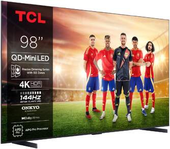 TV TCL 98%%%quot; 98C6K UHD MINILED GOOGLETV 144HZ ONKYO
