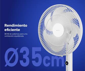 VENTILADOR PIE ARTICA AVP30W14 30W 36 CM DC DSP