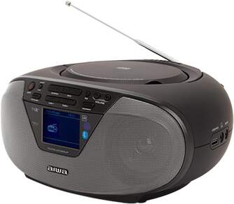 RAD/CD AIWA BBTU-500DAB/BK MP3 NEGRO
