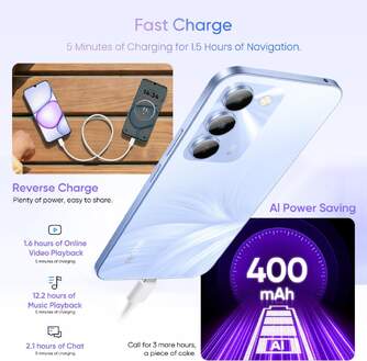 SMARTPHONE REALME C100 5G 4/256 6,8%%%quot; PURPLE