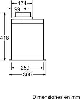 GRUP.FI. BALAY 3BF277EX 70CM 730m3h