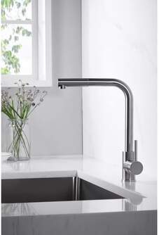 GRIFO COCINA IMEX GCE006AC MOSCU ACERO S316