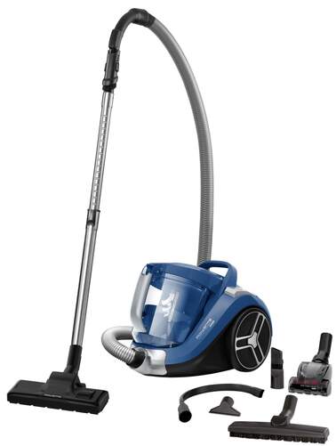 Kit Aspirador Trineo Rowenta RO4881 S/B Home&Car Masco - 2,5 L, 75 dB, Sin Bolsa, Azul