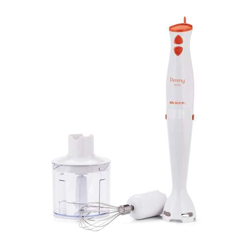 Batidora de mano Ariete 885 350W - Naranja y blanco, corriente alterna, 1 velocidad + turbo