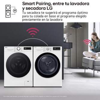 SECADORA LG RH80V9AV4N 8K BC DUAL INVERTER