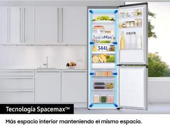 FRICOM. SAMSUNG RB34C600ESAEF 185x60 NF INOX