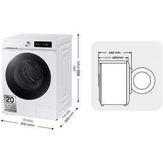 LVD. SAMSUNG WW11DB7B34GWU3 11KG 1400RPM BCO