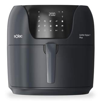 FREIDORA AIRE SOLAC FA1800D 7,4L DIGITAL NEGRA