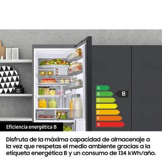 FRICOM. SAMSUNG RB38A7B6BS9 203x60 INOX METALCOOLI