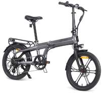 Bicicleta Eléctrica Youin BK1800 Praga - 250 W, Ruedas de 20", Autonomía 60 km, Shimano Altus 7V