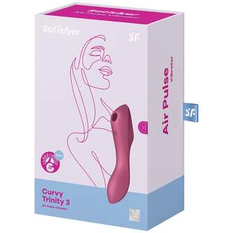 SATISFYER CURVY TRINITY 3 RED