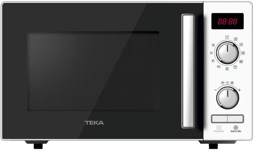 Microondas Teka MGE208WS  700W + Grill, 20 Litros, Temporizador