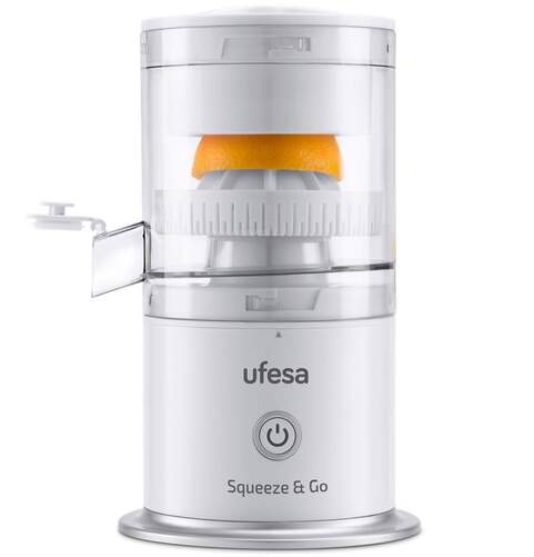 Exprimidor USB Ufesa Squeeze & Go Black - 45W, Batería recargable, 20/30 usos, 220ml,