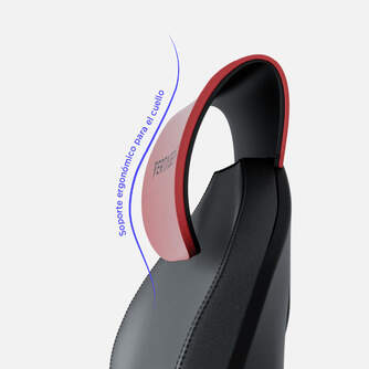 SILLA GAMING VERTAGEAR SL1800 BLACK /RED ED