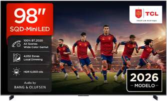 TV TCL 98%%%quot; 98C8L UHD SQDMINILED GOOGLETV 144HZ B%%%amp;O