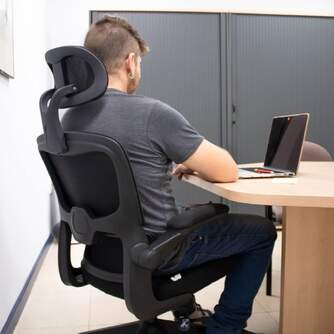 SILLA DE ESCRITORIO WOXTER ERGO BLACK