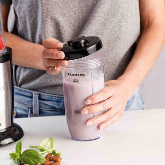 BATID. VASO TAURUS SHAKE %%%amp; GO 800W 2V 500ML SMOOTH