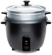 Arrocera Black & Decker BXRC1800E - 1,8 litros, 700 W, Negro