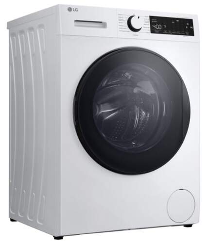 Lavadora LG F4WT2009S3W - 9 kg, 1400 rpm, Clase A, 76 dB, 15 programas, pausa y carga, blanco