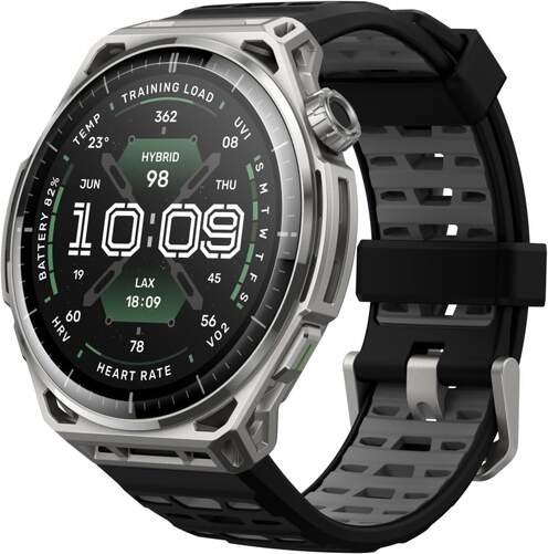 Smartwatch Amazfit Balance 3 Stainless Steel - 48mm, pantalla AMOLED 1,5", NFC, autonom&iacute;a 21 d&iacute;as