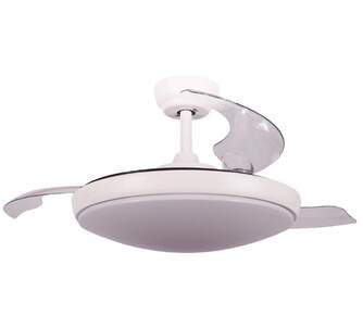 VENTILADOR TECHO FM VR1000 107CM RETRAC BLANCO