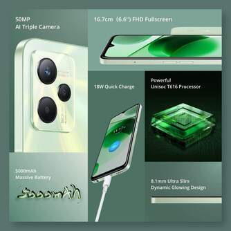 SMARTPHONE REALME C35 4/64 6,6%%%quot; GREEN
