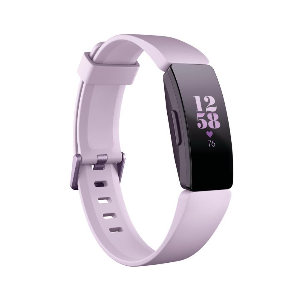 Pulsera Fitbit Inspire HR Lila - Sueño y act. física, R. Cardiaco, Sumergible, BT 4.0, SmartTrack