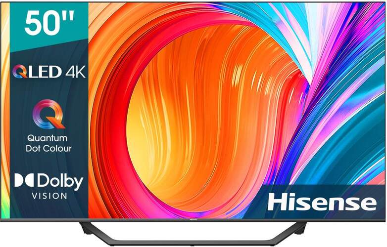 TV 50" Hisense 50A7GQ - UHD 4K, Quantum Dot, HDR10+, Ultra Dimming, Dolby Vision/Atmos, Smart TV