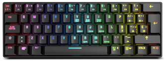 TECLADO KROM MINI GAMING KLUSTER RGB WIRELESS