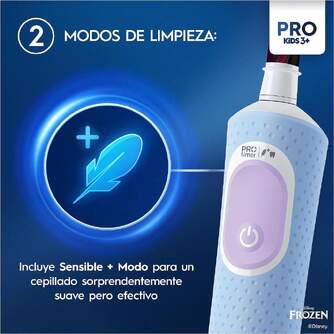 DENTAL ORALB VITALITY PRO KIDS FROZEN FUNDA VIAJE