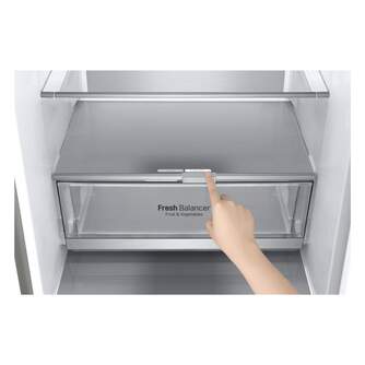 FRICOM. LG GBB72PZVGN 203x60 NF INOX METALFRESH