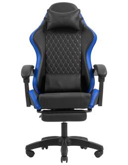 SILLA GAMING MARS GAMING MGCXBBL NEGR/AZU SINTETIC