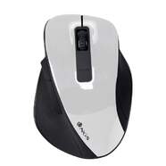 Rat&oacute;n &Oacute;ptico Inal&aacute;mbrico NGS Bow White - Nano Receptor2,4 GHz, 1600 DPI, Blanco y negro