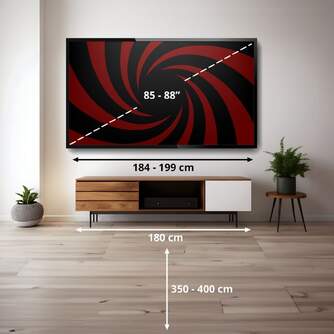 TV LG 85%%%quot; 85NU8E0B3LA UHD NANO A7 WEBOS26 HDR10PRO