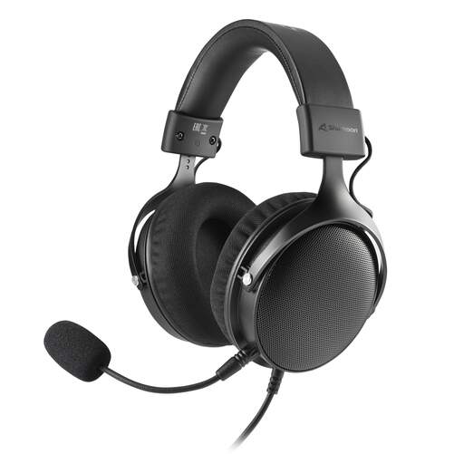 Auriculares Gaming Sharkoon B2 - Con cable y estuche gaming, negro